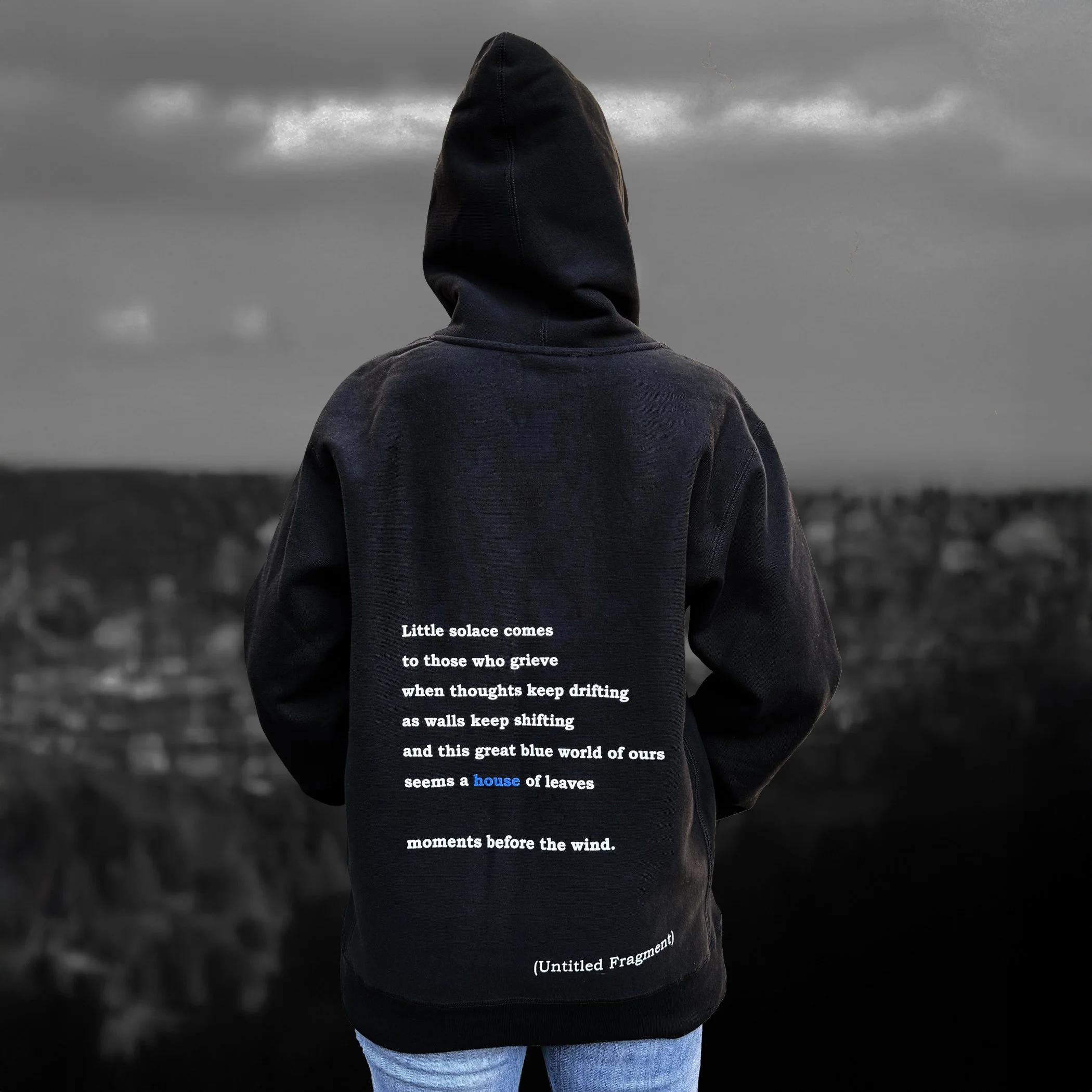 Solace Hoodie in Black — MARK Z. DANIELEWSKI